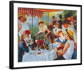 Luncheon Of The Boating Party-Pierre-Auguste Renoir-Framed Giclee Print