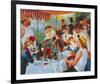 Luncheon Of The Boating Party-Pierre-Auguste Renoir-Framed Giclee Print