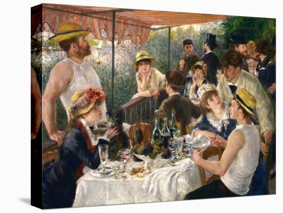 Luncheon of the Boating Party-Pierre-Auguste Renoir-Stretched Canvas