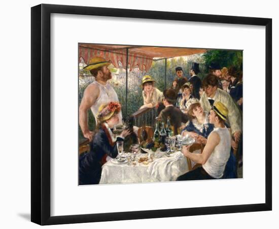 Luncheon of the Boating Party-Pierre-Auguste Renoir-Framed Giclee Print