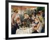 Luncheon of the Boating Party-Pierre-Auguste Renoir-Framed Giclee Print