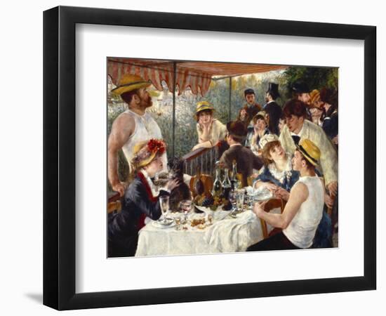 Luncheon of the Boating Party-Pierre-Auguste Renoir-Framed Giclee Print