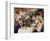 Luncheon of the Boating Party-Pierre-Auguste Renoir-Framed Giclee Print