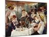 Luncheon of the Boating Party-Pierre-Auguste Renoir-Mounted Giclee Print