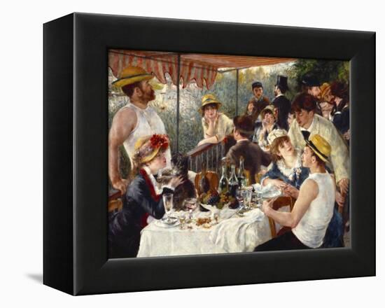 Luncheon of the Boating Party-Pierre-Auguste Renoir-Framed Stretched Canvas