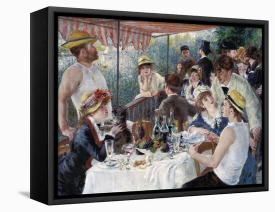Luncheon of the Boating Party-Pierre-Auguste Renoir-Framed Stretched Canvas