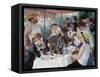 Luncheon of the Boating Party-Pierre-Auguste Renoir-Framed Stretched Canvas