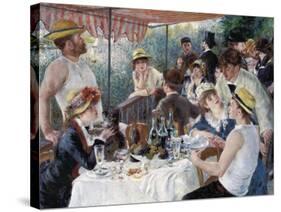 Luncheon of the Boating Party-Pierre-Auguste Renoir-Stretched Canvas