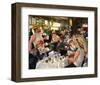 Luncheon of the Cappuccino Party-Barry Kite-Framed Art Print