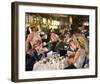 Luncheon of the Cappuccino Party-Barry Kite-Framed Art Print