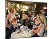Luncheon of the Cappuccino Party-Barry Kite-Mounted Art Print