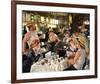 Luncheon of the Cappuccino Party-Barry Kite-Framed Art Print