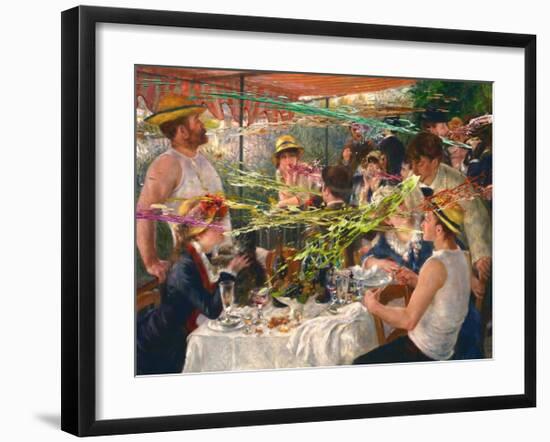 Luncheon of the Projectile Vomit Party-Barry Kite-Framed Art Print