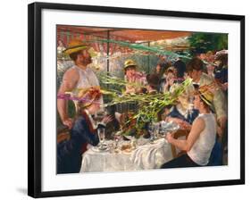 Luncheon of the Projectile Vomit Party-Barry Kite-Framed Art Print