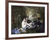 Luncheon on the Grass (Le Déjeuner Sur L'herbe) by ‰Douard Manet-Édouard Manet-Framed Giclee Print