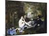 Luncheon on the Grass (Le Déjeuner Sur L'herbe) by ‰Douard Manet-Édouard Manet-Mounted Giclee Print