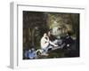 Luncheon on the Grass (Le Déjeuner Sur L'herbe) by ‰Douard Manet-Édouard Manet-Framed Giclee Print