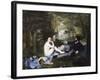 Luncheon on the Grass (Le Déjeuner Sur L'herbe) by ‰Douard Manet-Édouard Manet-Framed Giclee Print