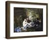 Luncheon on the Grass (Le Déjeuner Sur L'herbe) by ‰Douard Manet-Édouard Manet-Framed Giclee Print