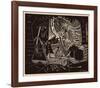 Luncheon on the grass-Pablo Picasso-Framed Collectable Print