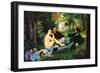 Luncheon On The Grass-Edouard Manet-Framed Art Print