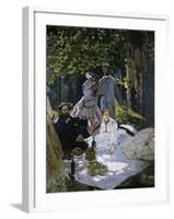 Luncheon on the Grass-Claude Monet-Framed Giclee Print