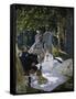 Luncheon on the Grass-Claude Monet-Framed Stretched Canvas