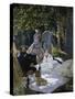 Luncheon on the Grass-Claude Monet-Stretched Canvas