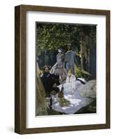 Luncheon on the Grass-Claude Monet-Framed Giclee Print