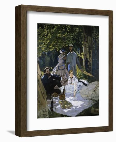 Luncheon on the Grass-Claude Monet-Framed Giclee Print