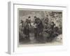 Luncheon on the Ice, a Quiet Corner-Arthur Hopkins-Framed Giclee Print