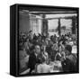 Luncheon on the Terrace at the Exclusive Golf Club Outside Rome-Alfred Eisenstaedt-Framed Stretched Canvas