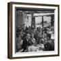 Luncheon on the Terrace at the Exclusive Golf Club Outside Rome-Alfred Eisenstaedt-Framed Photographic Print