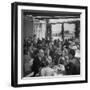 Luncheon on the Terrace at the Exclusive Golf Club Outside Rome-Alfred Eisenstaedt-Framed Photographic Print