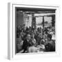 Luncheon on the Terrace at the Exclusive Golf Club Outside Rome-Alfred Eisenstaedt-Framed Photographic Print