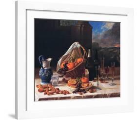 Luncheon Still Life-John F^ Francis-Framed Art Print