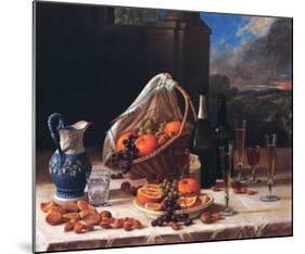 Luncheon Still Life-John F^ Francis-Mounted Art Print