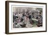 Luncheon Time Behind the Grand Stand, Ascot Races, 1872-null-Framed Giclee Print