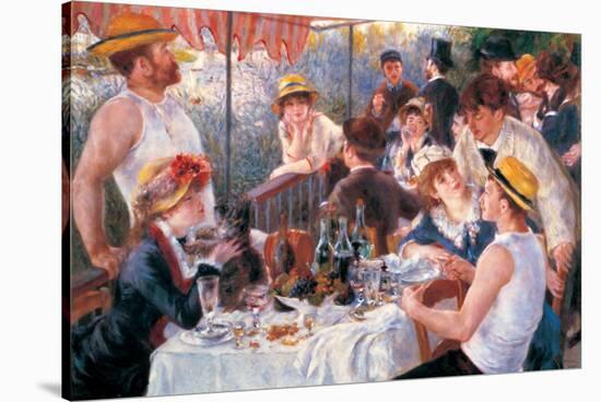 Luncheon-Pierre-Auguste Renoir-Stretched Canvas