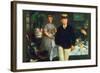 Luncheon-Edouard Manet-Framed Art Print