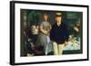 Luncheon-Edouard Manet-Framed Art Print