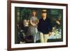 Luncheon-Edouard Manet-Framed Art Print