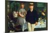 Luncheon-Edouard Manet-Mounted Art Print