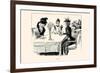 Luncheon-Charles Dana Gibson-Framed Premium Giclee Print