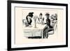 Luncheon-Charles Dana Gibson-Framed Premium Giclee Print