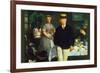 Luncheon-Edouard Manet-Framed Art Print