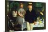 Luncheon-Edouard Manet-Mounted Art Print