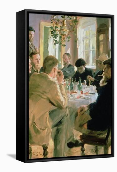 Lunchtime, 1883-Peder Severin Kröyer-Framed Stretched Canvas