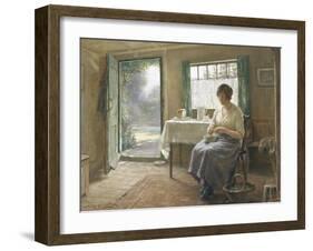 Lunchtime Preparations-William Blacklock-Framed Giclee Print