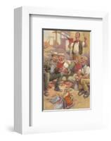 Lunchtime Rehearsal-Lawson Wood-Framed Premium Giclee Print